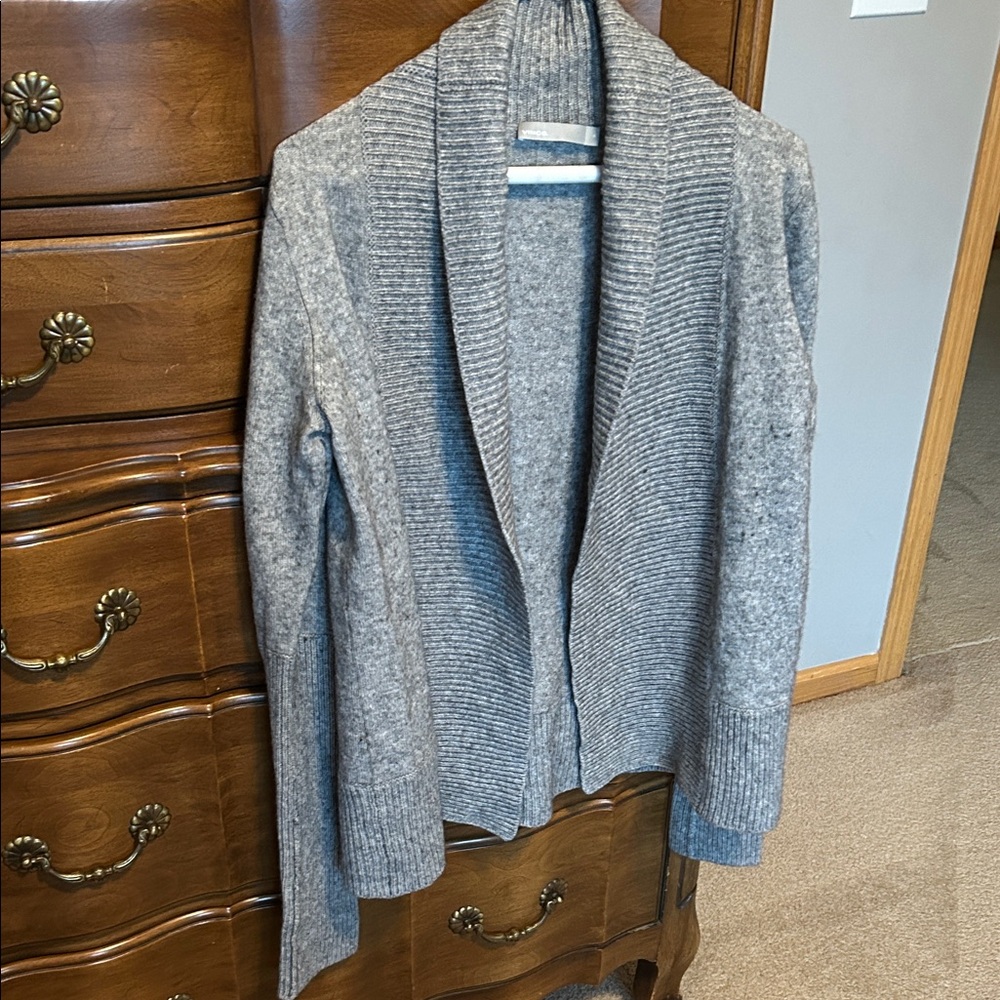 Vince Gray Women's Cardigan Sweater